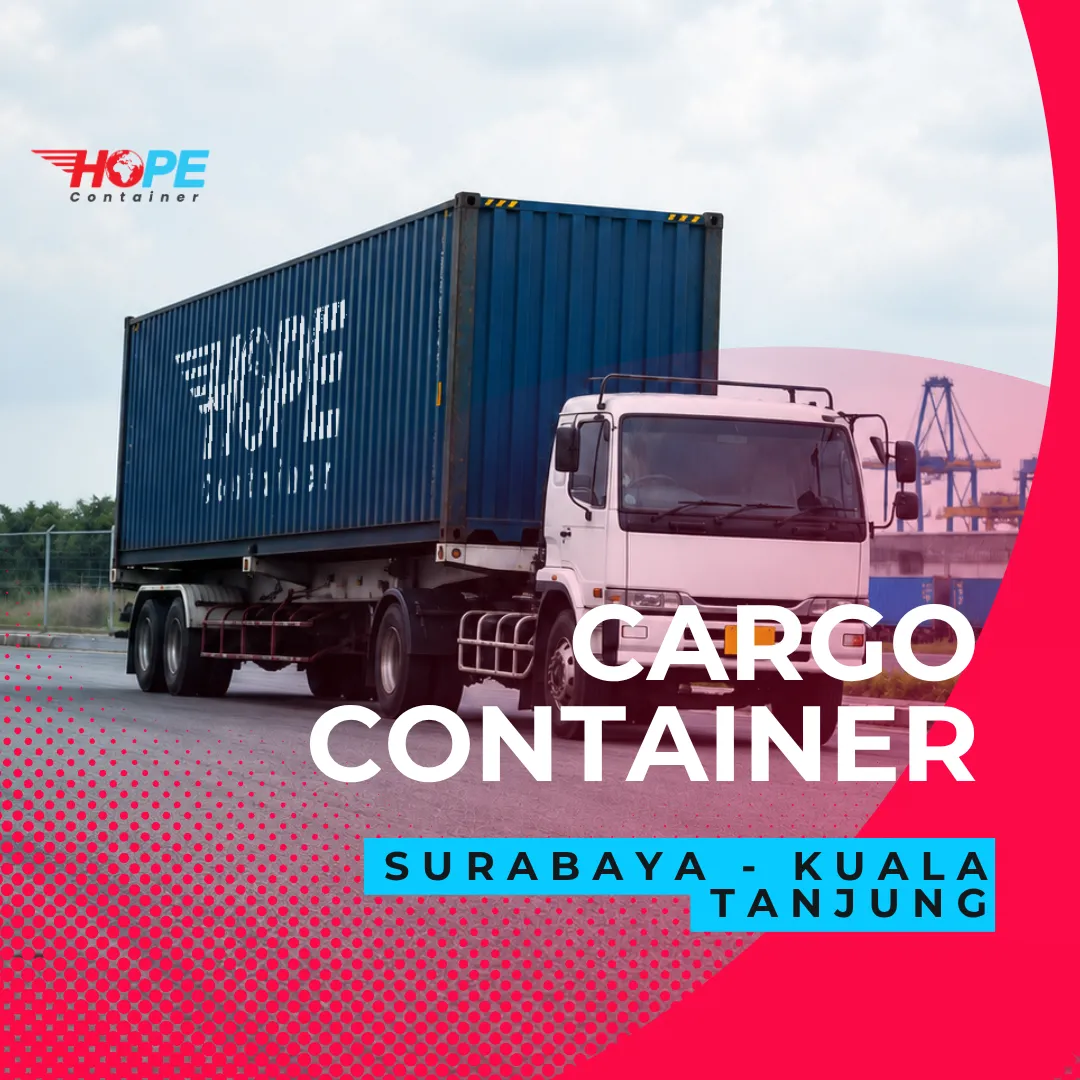 Cargo Container dari Surabaya ke Kuala Tanjung