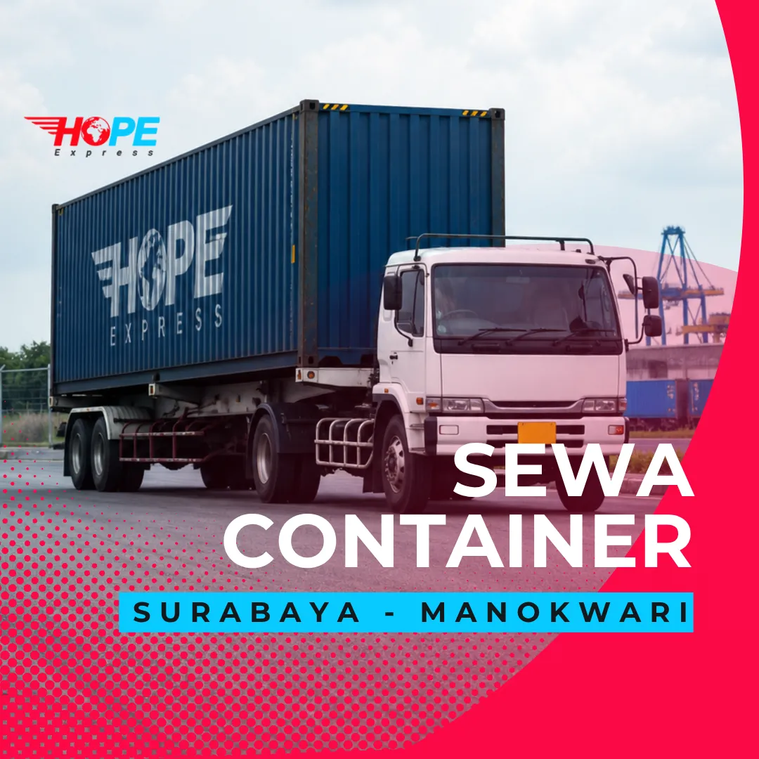 Sewa Container Surabaya Manokwari