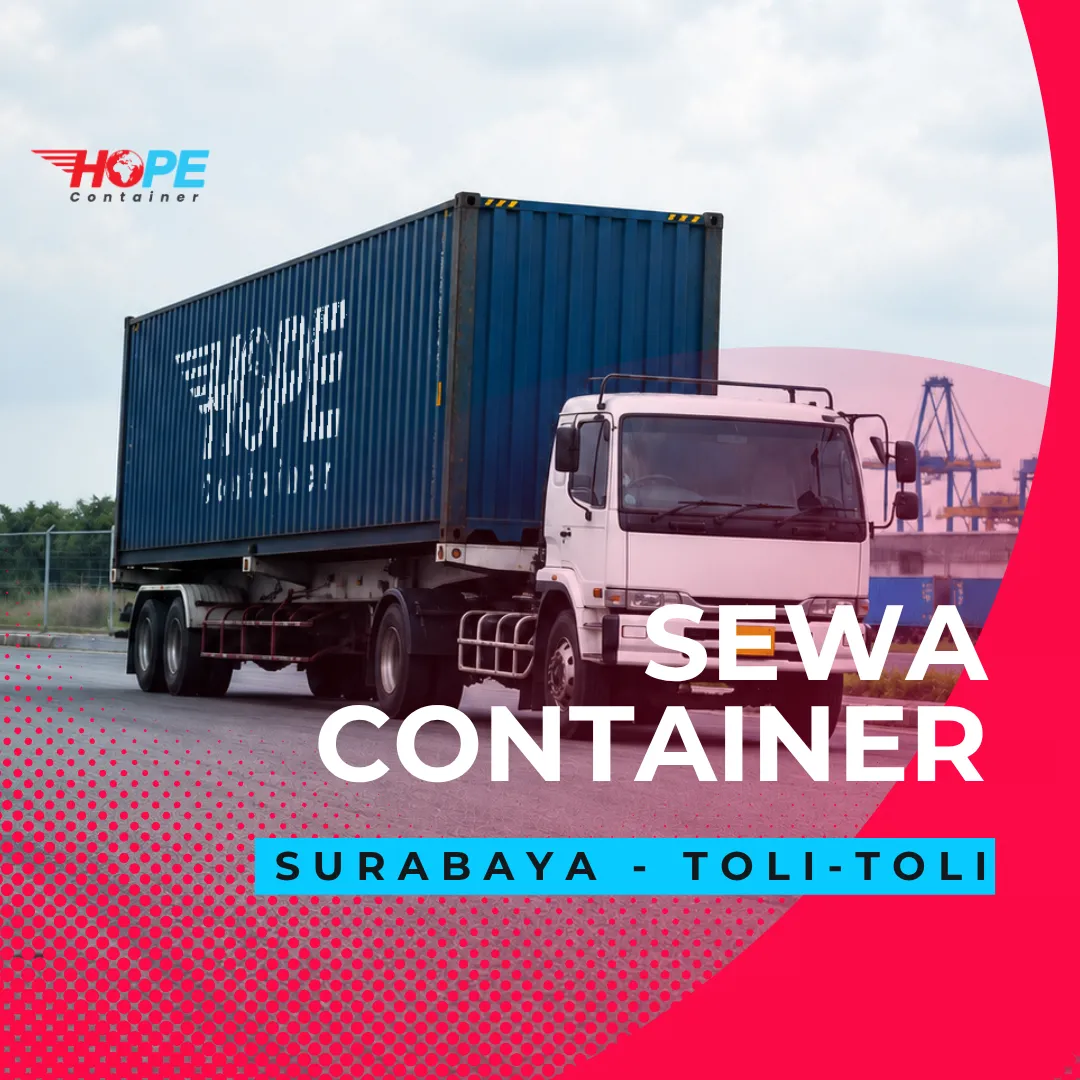 Sewa Container Surabaya Toli-Toli