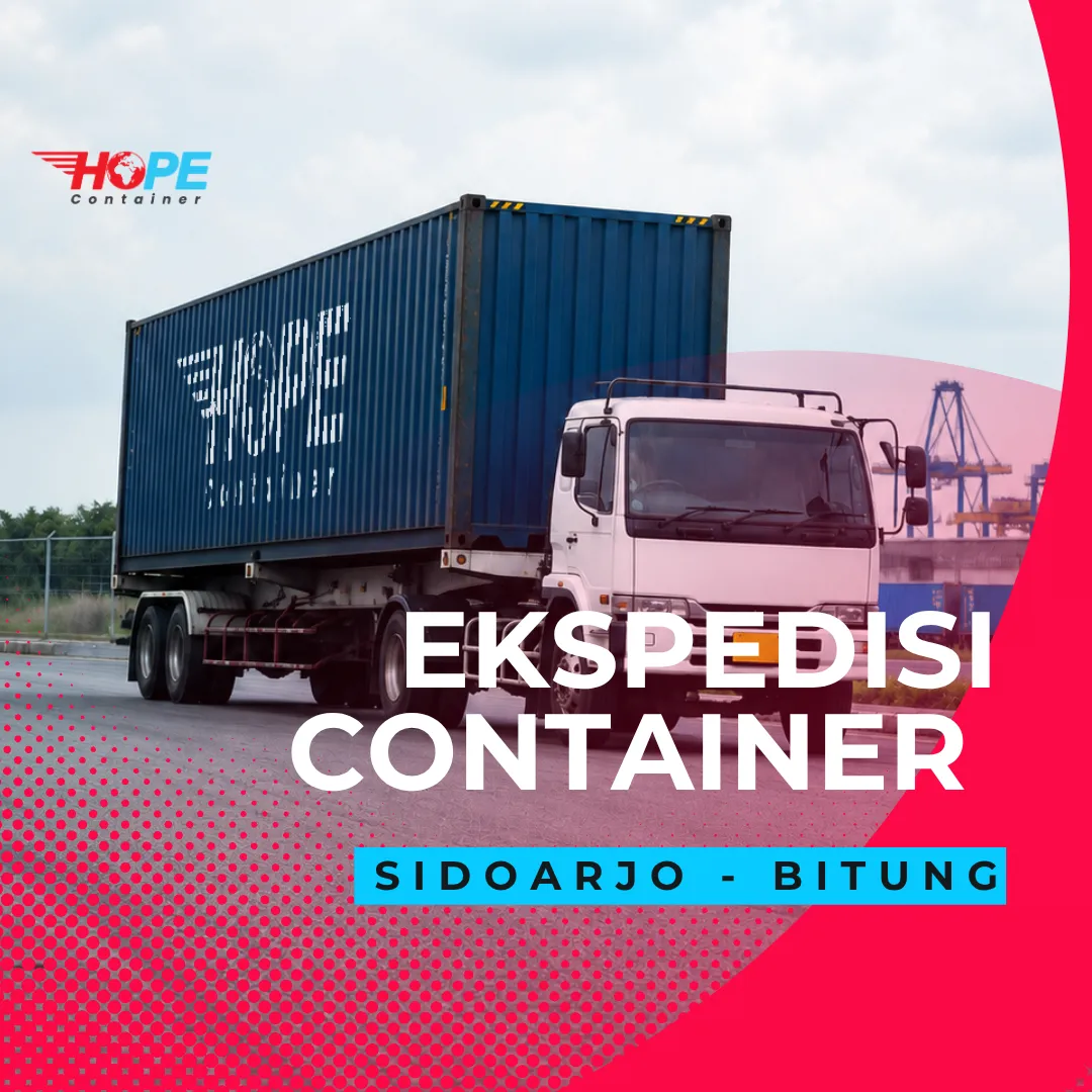 Ekspedisi Container Sidoarjo Bitung