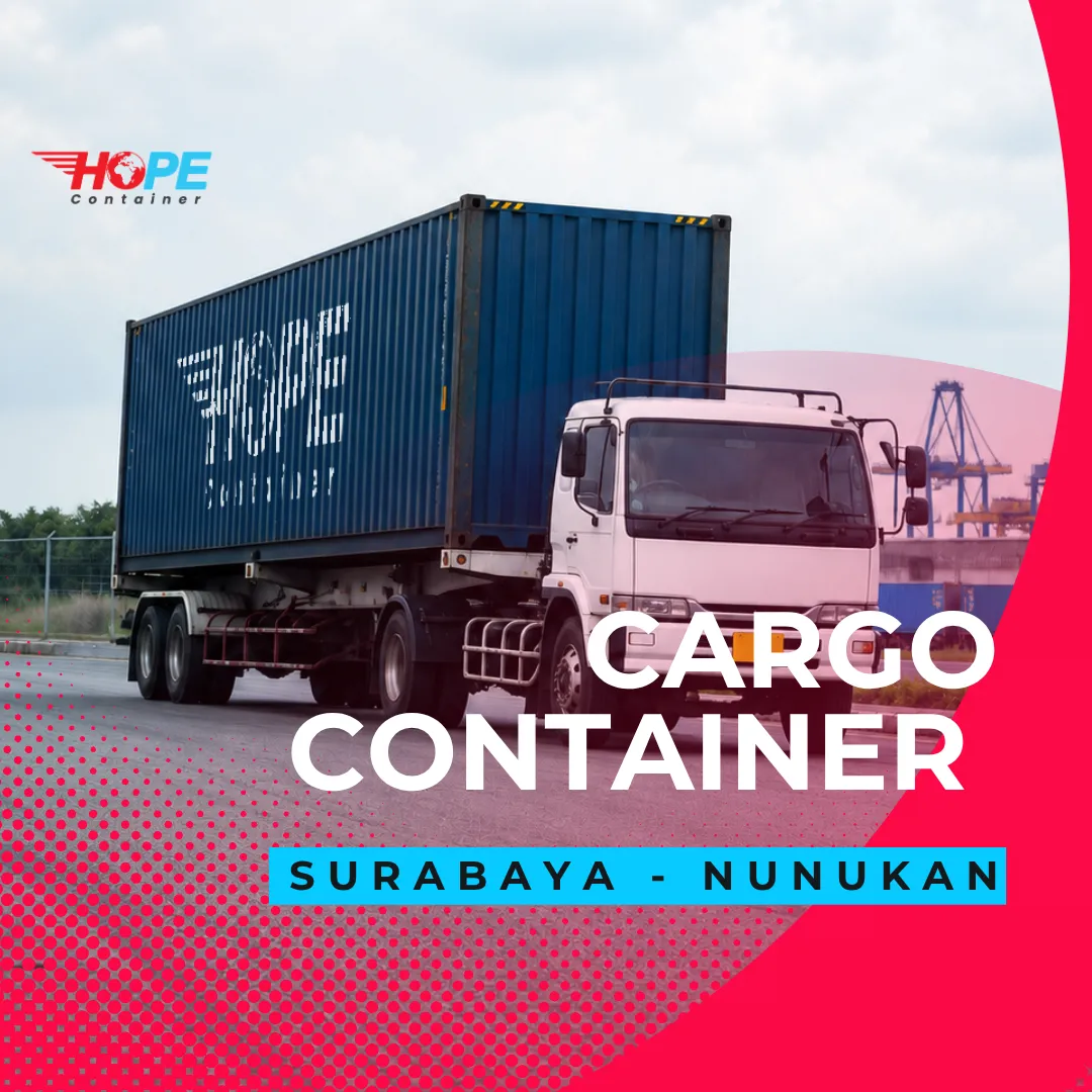 Cargo Container dari Surabaya ke Nunukan