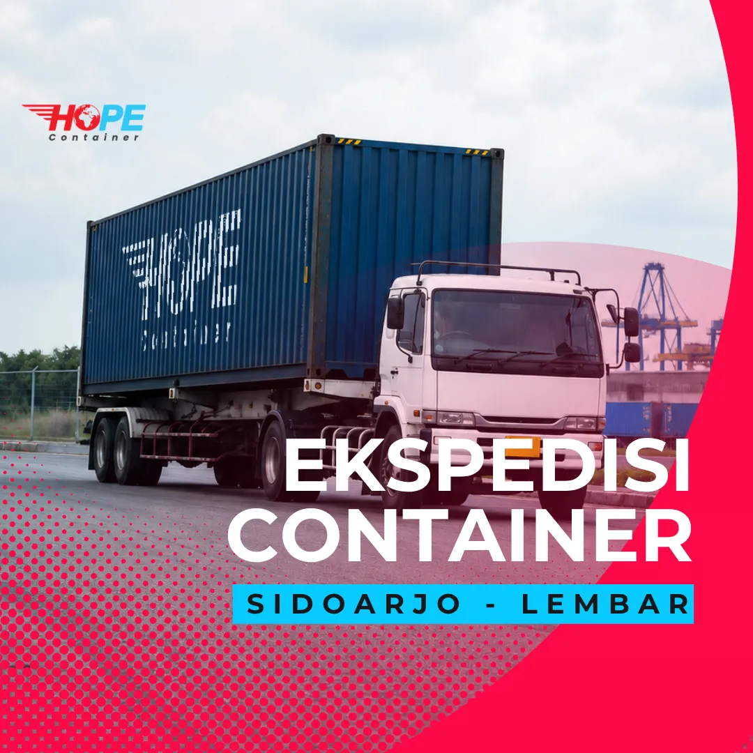 Ekspedisi Container Sidoarjo Lembar