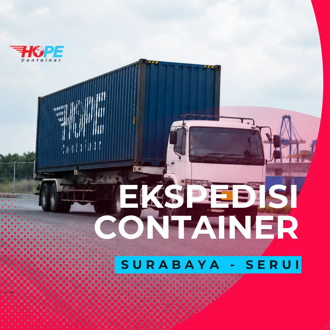 Ekspedisi Container Surabaya Serui