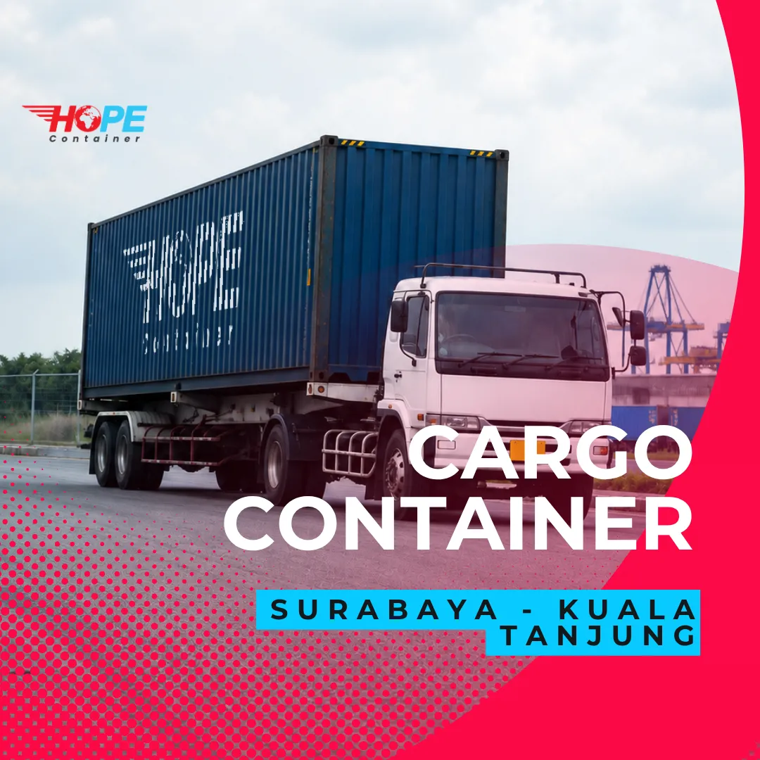 Cargo Container dari Surabaya ke Kuala Tanjung