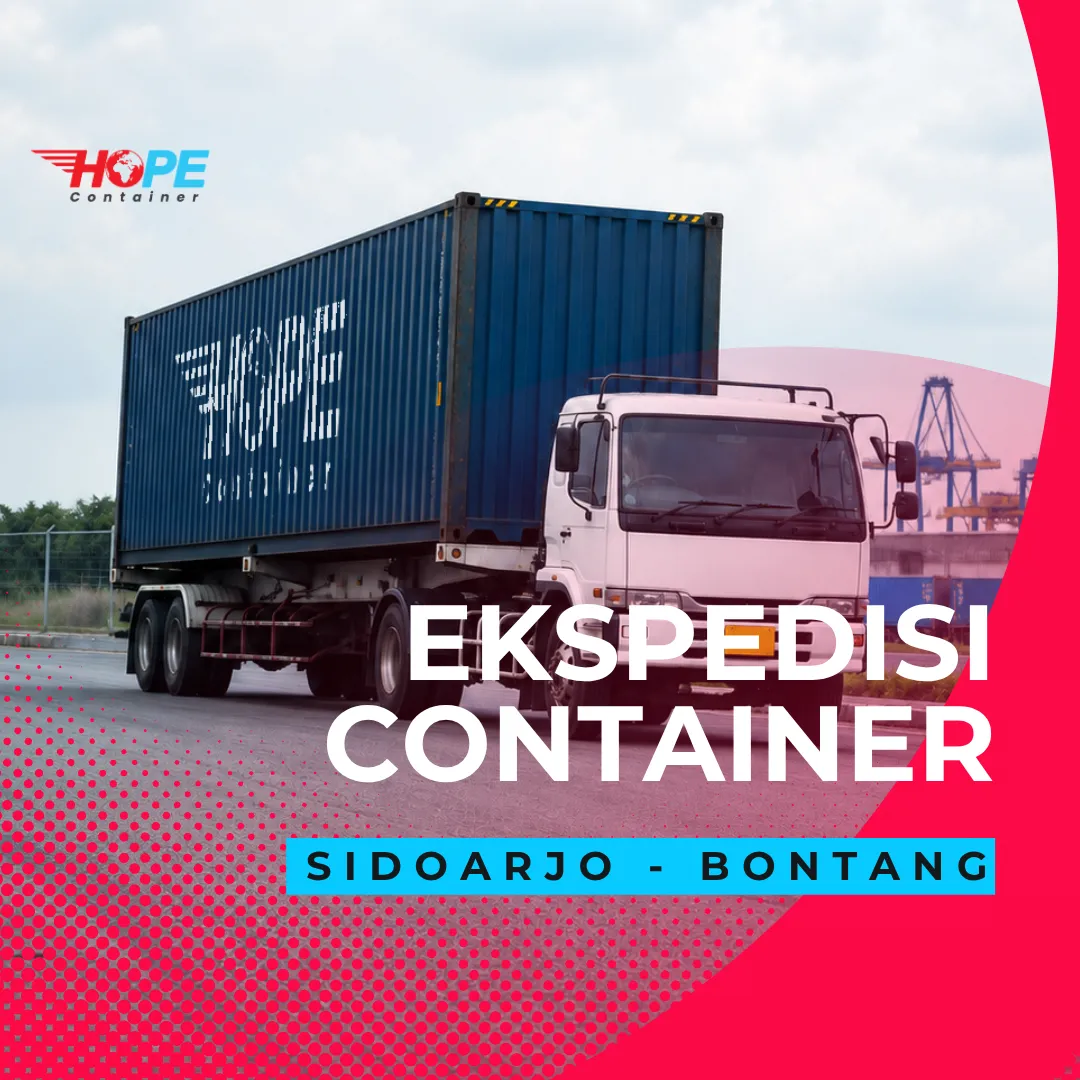 Ekspedisi Container Sidoarjo ke Bontang Murah
