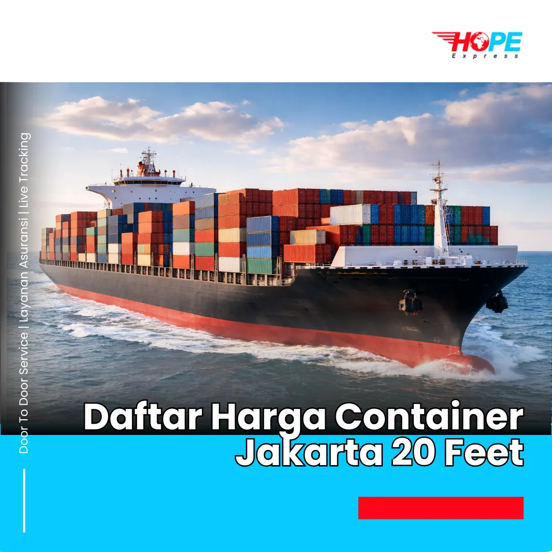 Daftar Harga Container Jakarta 20 feet