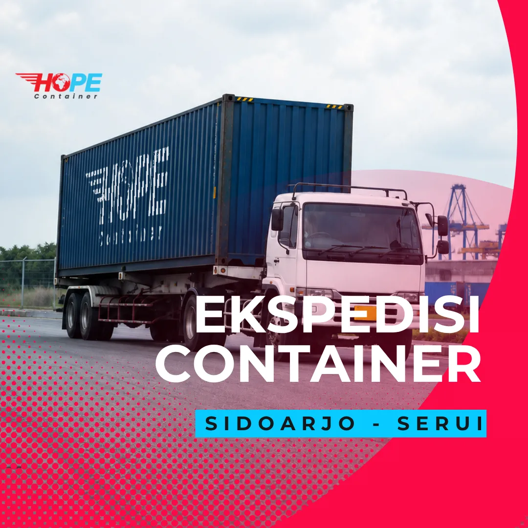Ekspedisi Container Sidoarjo Serui