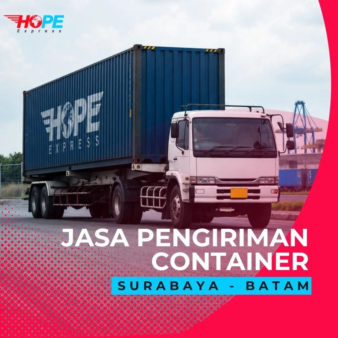 Jasa Pengiriman Container Surabaya Batam