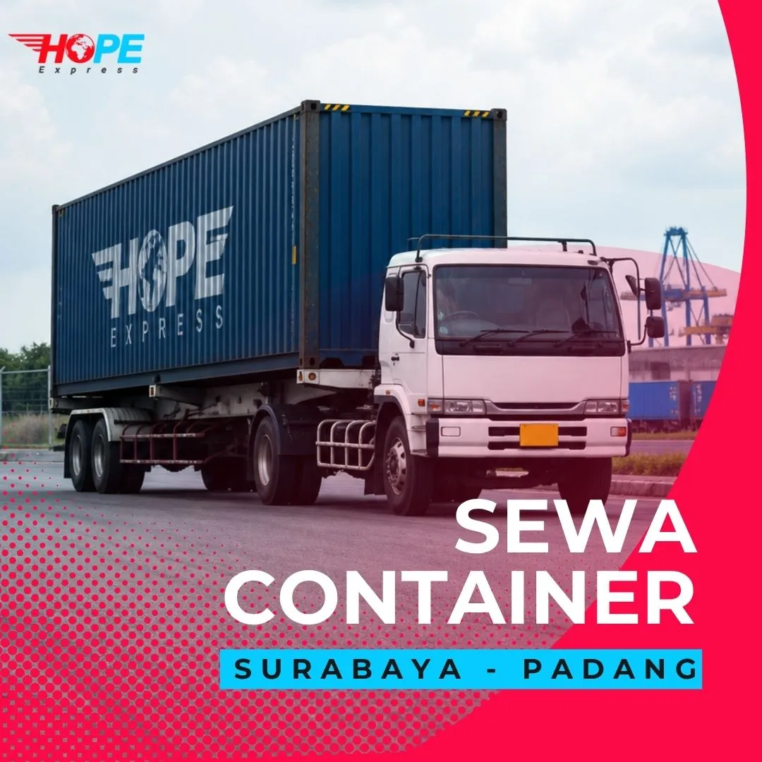Sewa Container Surabaya Padang
