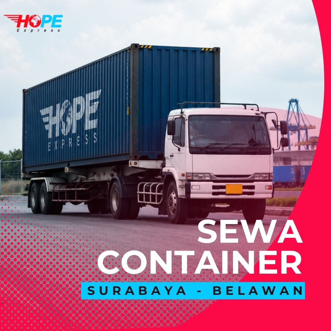Sewa Container Surabaya Belawan