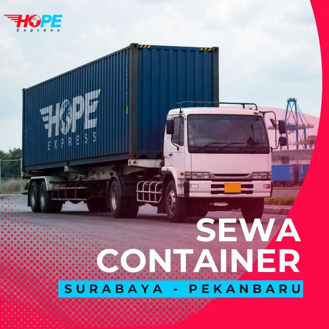 Sewa Container Surabaya Pekanbaru