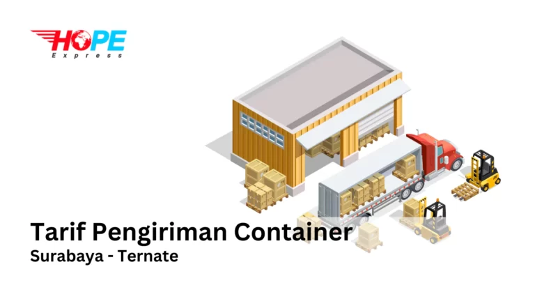 tarif pengiriman container surabaya ternate
