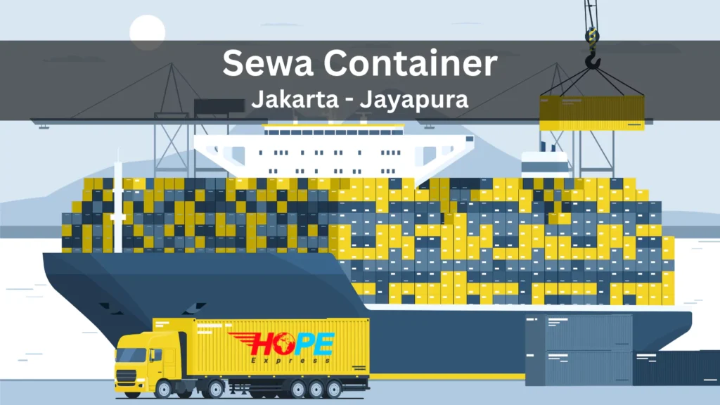 sewa container jakarta jayapura