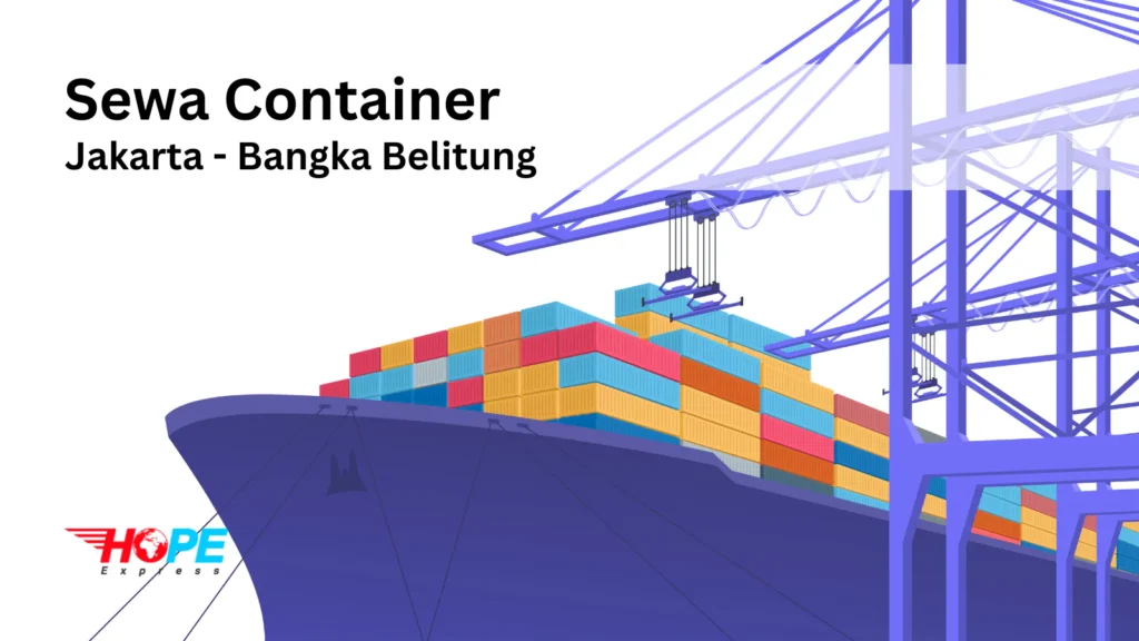 sewa container jakarta bangka belitung